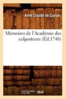 Mémoires de l'Académie des colporteurs (Éd.1748)