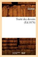Traité des devoirs (Éd.1878)