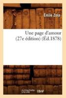 Une page d'amour (27e édition) (Éd.1878)