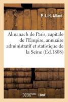 Almanach de Paris, capitale de l'Empire, et annuaire administratif et statistique