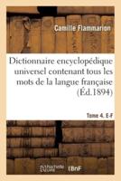 Dictionnaire encyclopédique universel contenant tous les mots de la langue française