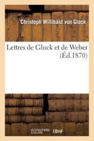 Lettres de Gluck et de Weber