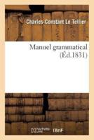 Manuel grammatical (Éd.1831)