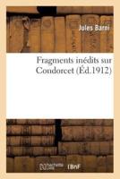 Fragments inédits sur Condorcet