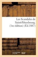 Les Scandales de Saint-Pétersbourg. 1re édition