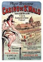 Carnet Ligné Affiche Casino Saint-Malo