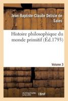 Histoire philosophique du monde primitif Volume 3