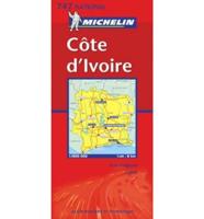 Michelin Ivory Coast Map