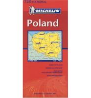 Michelin Poland Folded Map