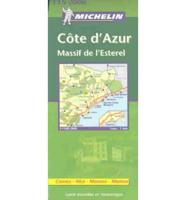 Michelin Cote D'Azur Zoom Map