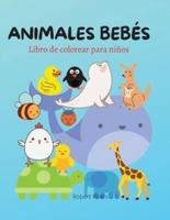 Animales Bebés Libro Para Colorear