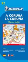 La Coruna -Michelin City Plan 82