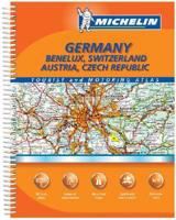 Michelin Germany/Benelux, Switzerland, Austria, Czech Republic Tourist and Motoring Atlas