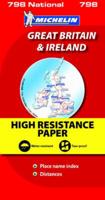 Great Britain & Ireland High Resistance - Michelin National Map