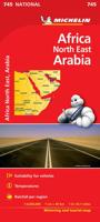 Africa North East, Arabia - Michelin National Map 745