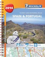 Spain and Portugal 2014 A4 Spiral Atlas