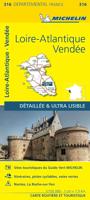 Loire-Atlantique Vendee - Michelin Local Map 316