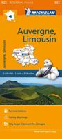 Auvergne Limousin - Michelin Regional Map 522