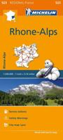 Rhone-Alps - Michelin Regional Map 523