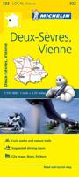 Deux-Sevres, Vienne - Michelin Local Map 322