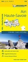 Ain, Haute-Savoie - Michelin Local Map 328