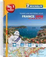 France 2018 -A4 Tourist & Motoring Atlas