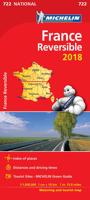 France - Reversible 2018 - Michelin National Map 722
