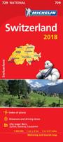 Switzerland 2018 - Michelin National Map 729