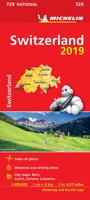 Switzerland 2019 - Michelin National Map 729