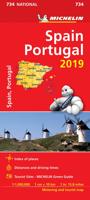 Spain & Portugal 2019 - Michelin National Map 734