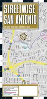 Streetwise Map San Antonio - Laminated City Center Street Map of San Antonio