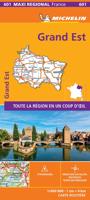 GRAND-EST, France - Michelin Maxi Regional Map 601