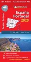 Spain & Portugal - High Resistance National Map 794