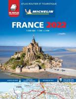 France 2022 - Tourist & Motoring Atlas Multi-Flex