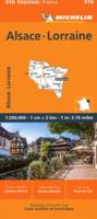 Alsace Lorraine - Michelin Regional Map 516