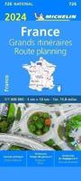 France Route Planning 2024 - Michelin National Map 726