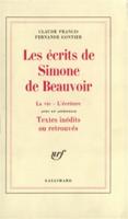 Les Ecrits De Simone De Beauvoir