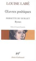 OEuvres Poetiques, Rymes De Pernette Du Guillet