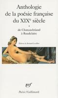Anthologie De La Poesie Francaise Du XIXe Siecle