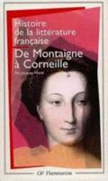 Morel, J: Histoire De La Litterature Francaise 3/De Montaign