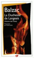 Duchesse De Langeais (Histoire Des Treize)