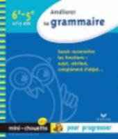 Ameliorer Sa Grammaire 6E/5e