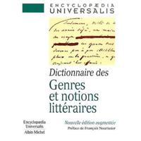 Dictionnaire DES Genres Et Notions Litteraires