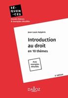 Introduction Au Droit En 10 Themes 3E \Edition