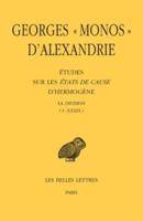 Georges Monos d'Alexandrie, Etudes Sur Les Etats De Cause d'Hermogene