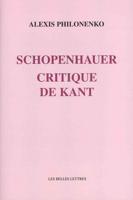 Schopenhauer Critique De Kant