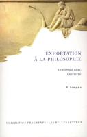 Aristote, Exhortation a La Philosophie