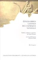 Epigrammes Latines De l'Afrique Vandale