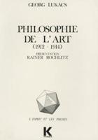 Philosophie De l'Art (1912-1914)
