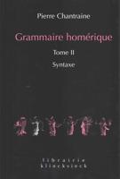 Grammaire Homerique